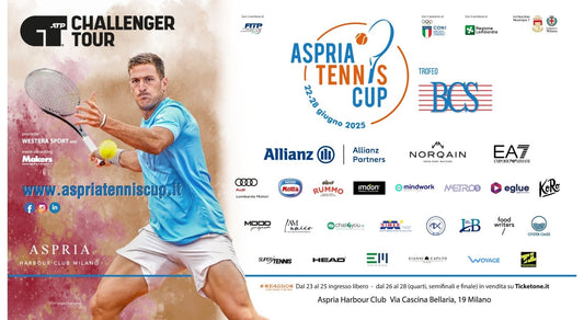 🎾 chat4you.ai è Sponsor Partner dell’Aspria Tennis Cup ATP Challenger Tour 2025