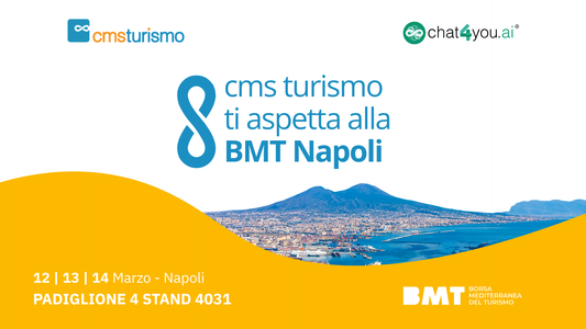 L’Innovazione Digitale approda alla BMT di Napoli: Scopri il Futuro del Travel con CMS Turismo