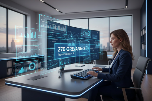 L'Intelligenza Artificiale per PMI fa risparmiare 270 ore l'anno